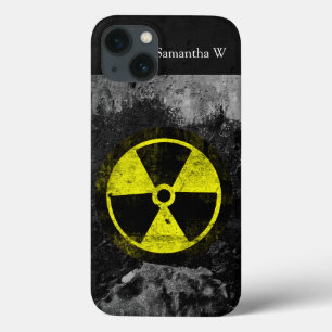 Grunge Radioactive Symbool Case-Mate iPhone Case