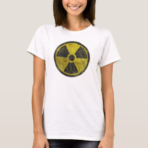 Grunge Radioactive Symbool T-shirt