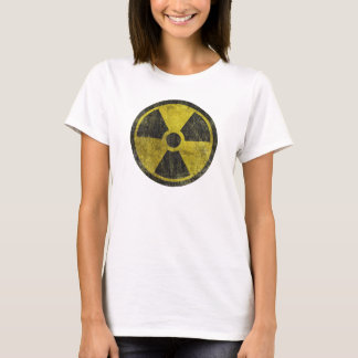 Grunge Radioactive Symbool T-shirt