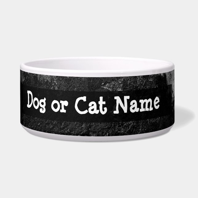 Grunge Radioactive Symbool Voerbakje (Links)