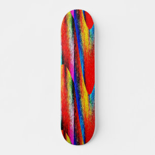 Grunge Rainbow Persoonlijk Skateboard