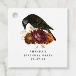 Grunge Ravenwood Gothic Fantasy Bedankjes Labels