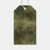 Grunge Ravenwood Gothic Fantasy Cadeaulabel (Achterkant)