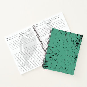 Grunge Recept Notitieboek