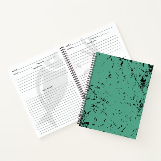 Grunge Recept Notitieboek (Binnen)