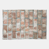 Grunge Red Brick Wall Brown Bricks Background Tan Theedoek (Horizontaal)
