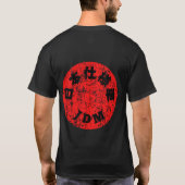 Grunge Red JDM met Japans T-shirt (Achterkant)