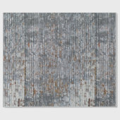 Grunge Red n Grey Brick Wrapping Paper Cadeaupapier (Vlak)