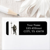  grunge renaissance middeleeuwse ridder etiket (Insitu)