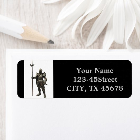  grunge renaissance middeleeuwse ridder etiket (Insitu)