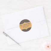 Grunge retouradres label Sjabloon (Envelop)