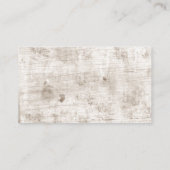 Grunge Retro Filmmaker/Regisseur Visitekaartje (Achterkant)