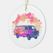 grunge retro hippie van keramisch ornament (Links)