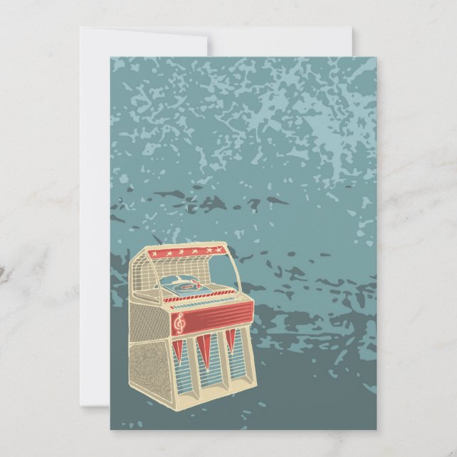 Grunge Retro Jukebox (Voorkant)