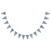 Grunge Retro Zwart Halloween Feest Vlaggetjes (Alle)