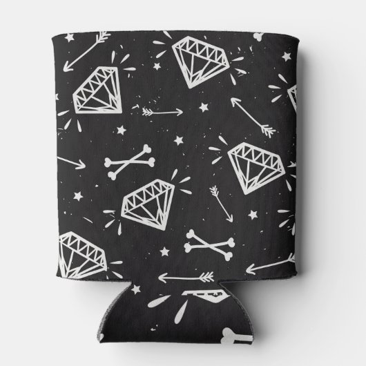 Grunge rock: diamanten, botten. blikjeskoeler (Achterkant)