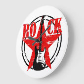 Grunge rock grote klok (Hoek)