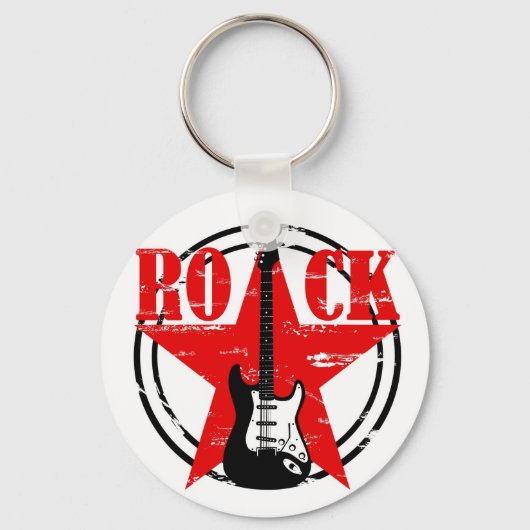 Grunge rock sleutelhanger (Voorkant)