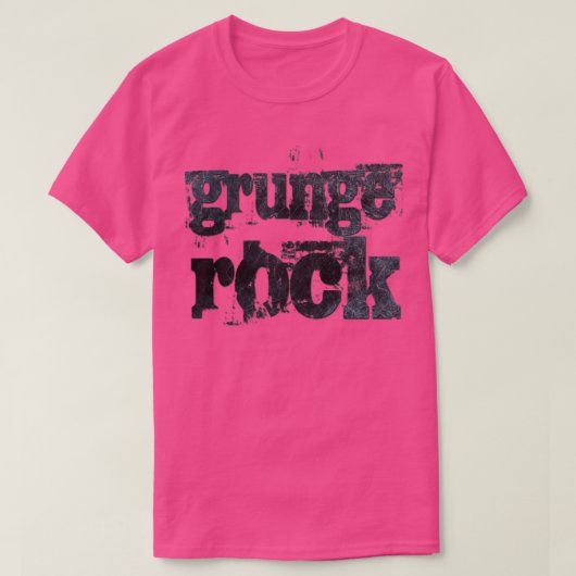 Grunge Rock T-shirt (Design voorkant)
