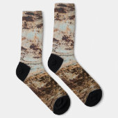 Grunge-roesttextuur Sokken (Rechts)
