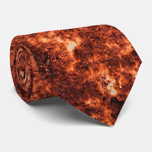 Grunge-roesttextuur Stropdas (Opgerold)