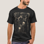 Grunge Romanticore Romantiek Gotisch T-shirt (Voorkant)