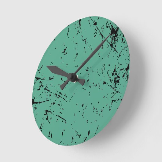 grunge ronde klok (Hoek)