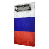 Grunge Russische vlag Mini Klembord (Angled2)