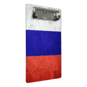 Grunge Russische vlag Mini Klembord (Schuin)