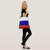 Grunge Russische vlag Tote Bag (Op model)