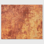 Grunge rusted metal texture, roest and oxidized me cadeaupapier (Vlak)