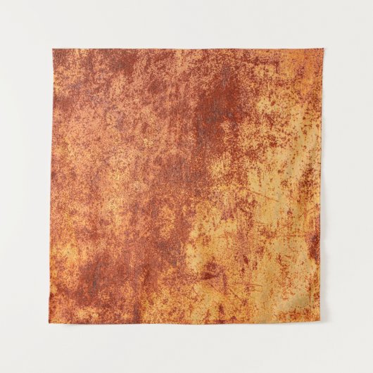 Grunge rusted metal texture, roest and oxidized me wandkleed (Voorkant)