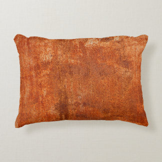 Grunge rusted metal texture. Roestcorrosie en o Accent Kussen