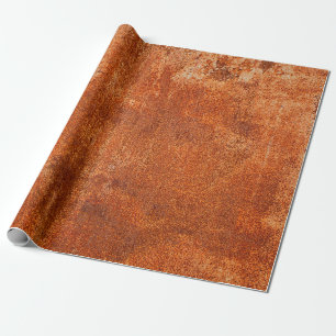Grunge rusted metal texture. Roestcorrosie en o Cadeaupapier