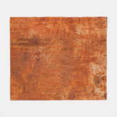 Grunge rusted metal texture. Roestcorrosie en o Fleece Deken (Voorkant (Horizontaal))