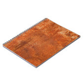 Grunge rusted metal texture. Roestcorrosie en o Notitieboek (Linkerzijde)