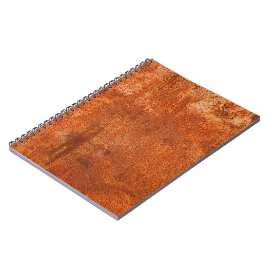 Grunge rusted metal texture. Roestcorrosie en o Notitieboek (Linkerzijde)