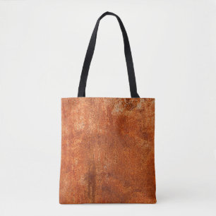 Grunge rusted metal texture. Roestcorrosie en o Tote Bag