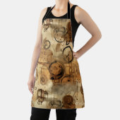 Grunge Rustic Steampunk Klok Schort (Insitu)