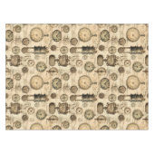 Grunge rustieke Steampunk klok (14) Tafelkleed (Voorkant (Horizontaal))