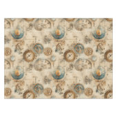 Grunge Rustieke Steampunk Klok (7) Tafelkleed (Voorkant (Horizontaal))