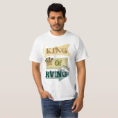Grunge RV Camping/RVING Man T-shirt (Voorkant volledig)
