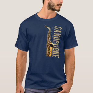 Grunge Saxophone T-shirt