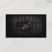 Grunge Saxophone Visitekaartje (Achterkant)