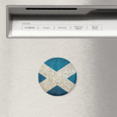 Grunge Scotland vlag Magneet (Insitu (Vaatwasser))