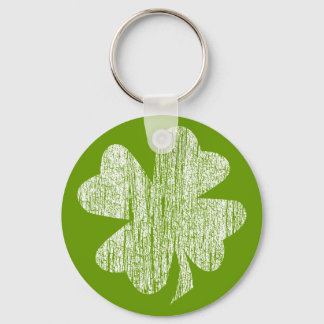 Grunge Shamrock Sleutelhanger