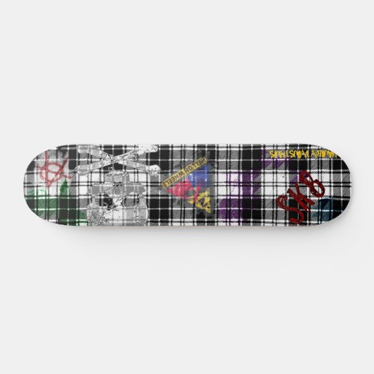 Grunge Skateboard (Horizontaal)