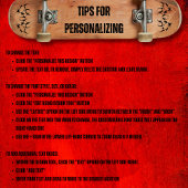 Grunge Skateboarden Verjaardagsfeestje Uitnodiging