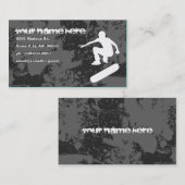 grunge skateboarden visitekaartje (Voorkant / Achterkant)