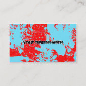 grunge skateboarden visitekaartje (Achterkant)